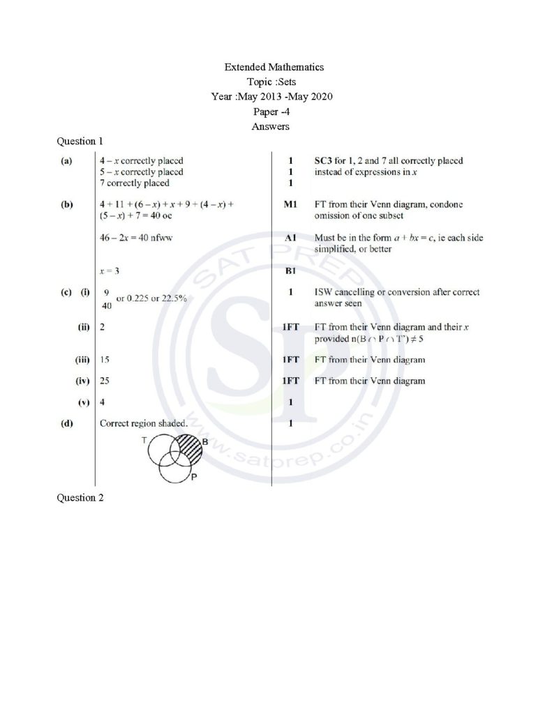 EduTV Online: IGCSE Mathematics 0580 Past Papers 2021