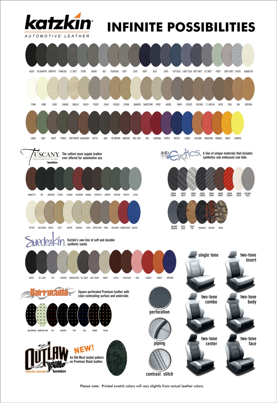 Leather Interiors — Specialty Automotive Treatments