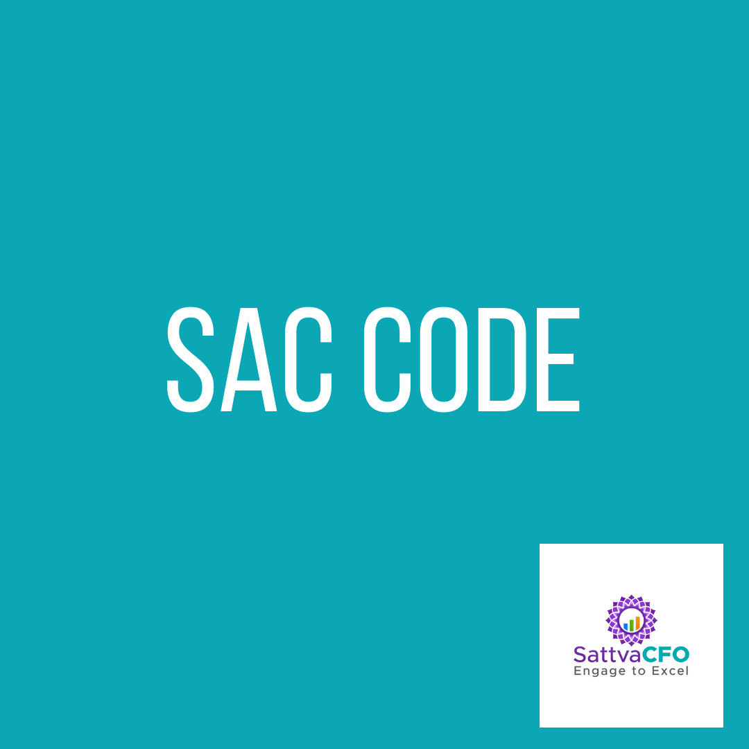 SAC (Services Accounting Codes) Lists & Rate of services