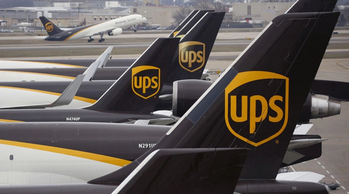 UPS transportation service, shipping time 815 days Satulight
