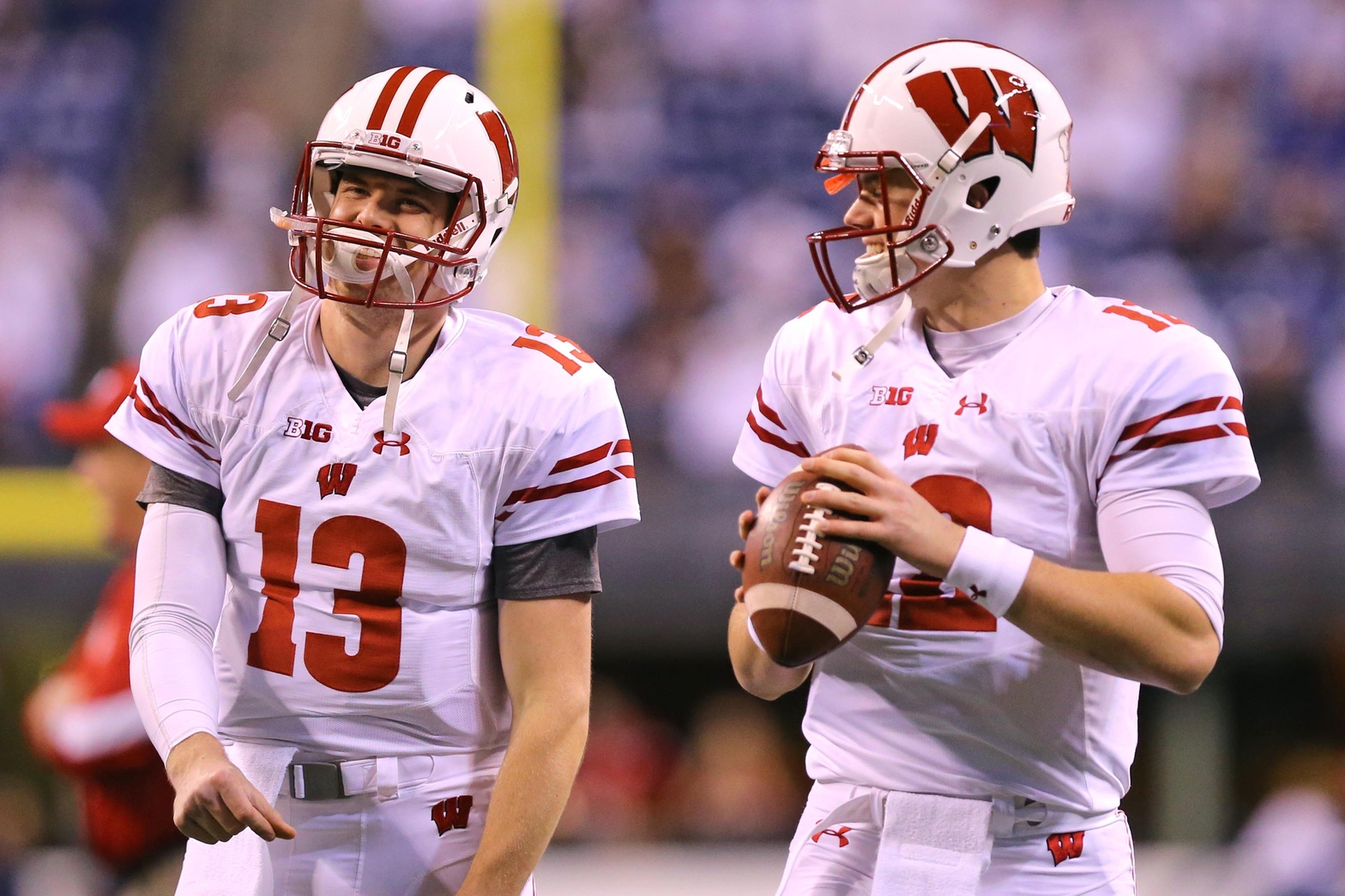 Wisconsin badly missed its twoquarterback system in B1G Championship
