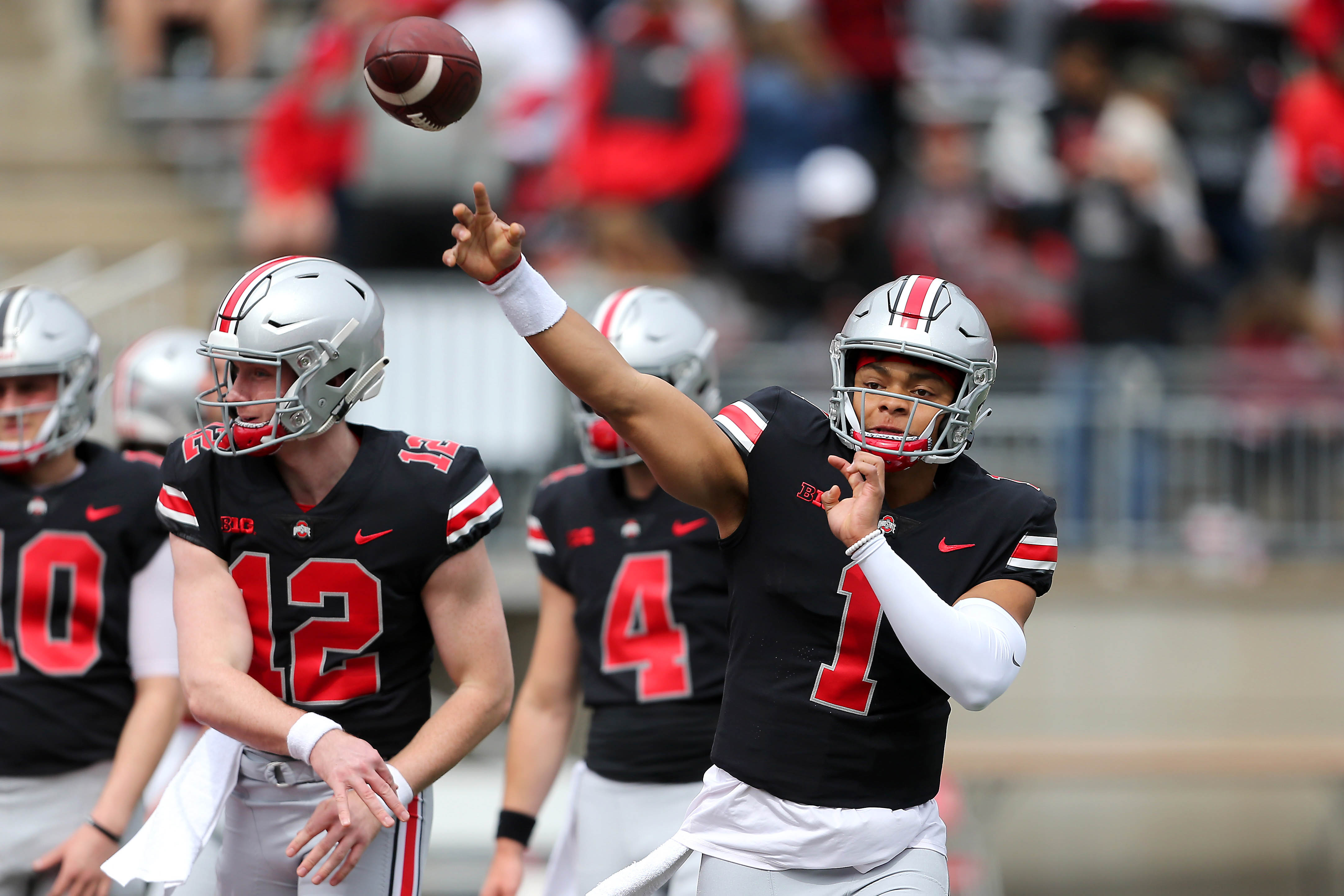 Ohio State QBs have an impressive CFB Playoff era streak going Can