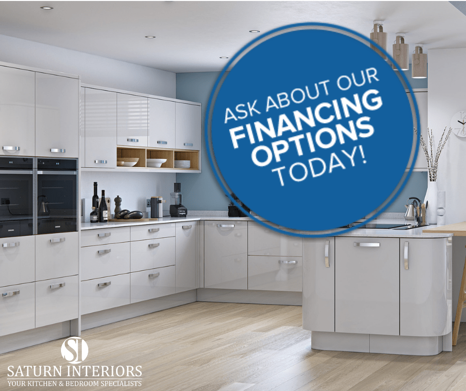 Bedroom & Kitchen Finance Now available at Saturn Interiors