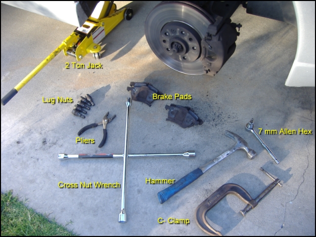 Brake Pad Replacement Instructions Saturn L Series/Other Models
