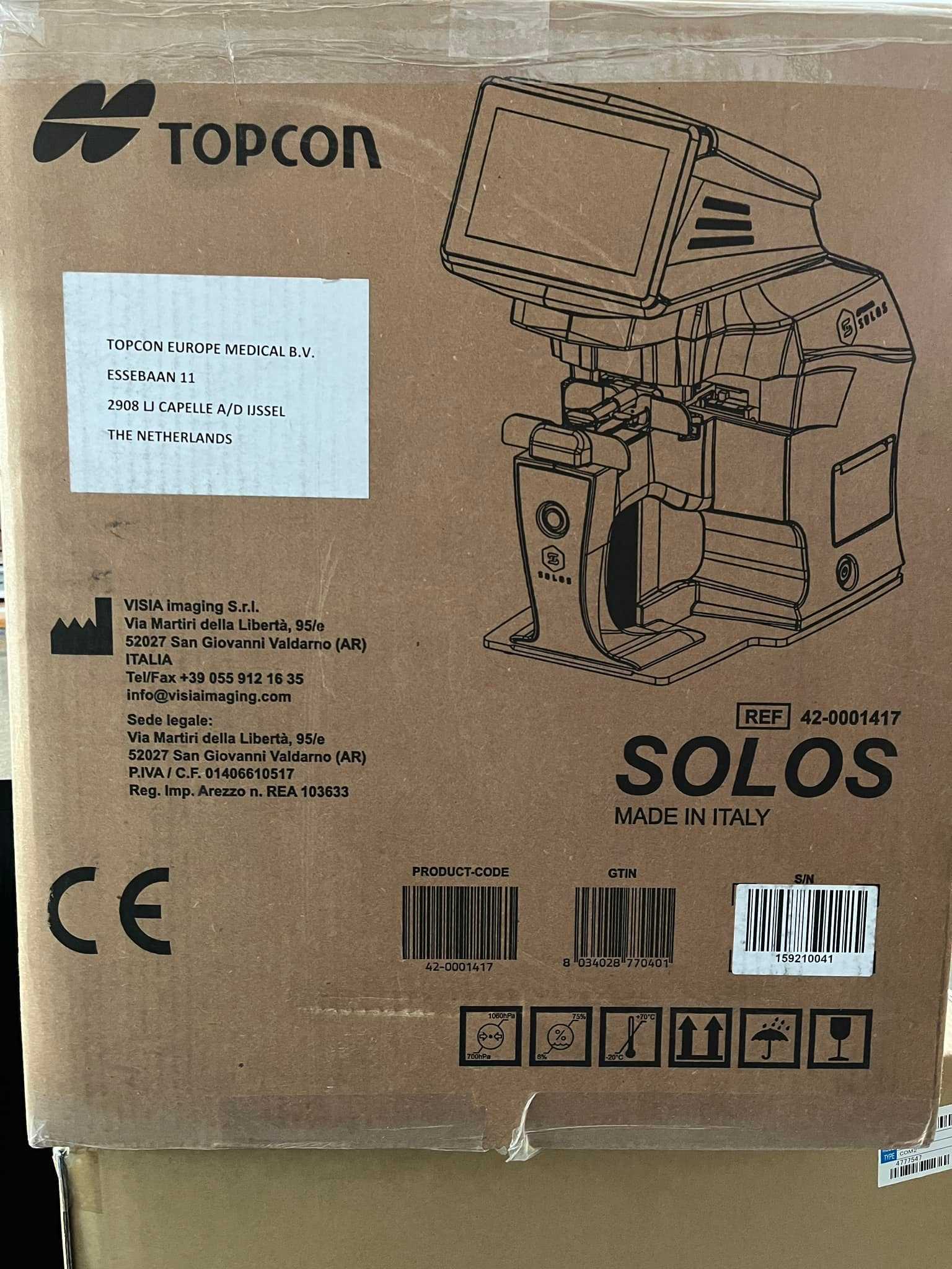 Topcon SOLOS Automatic Lens Analyzer