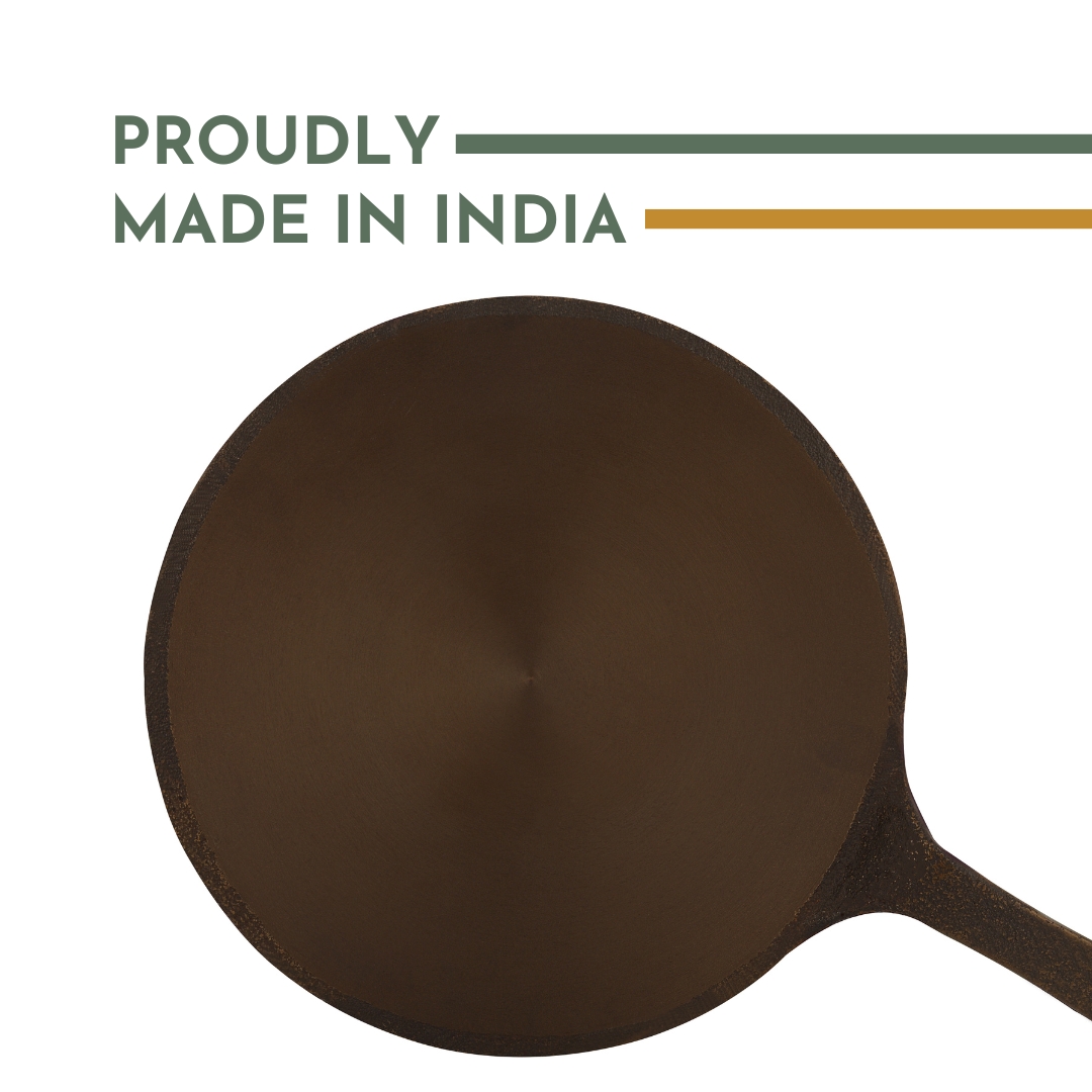 Concave Roti Tawa Satvik Cookware