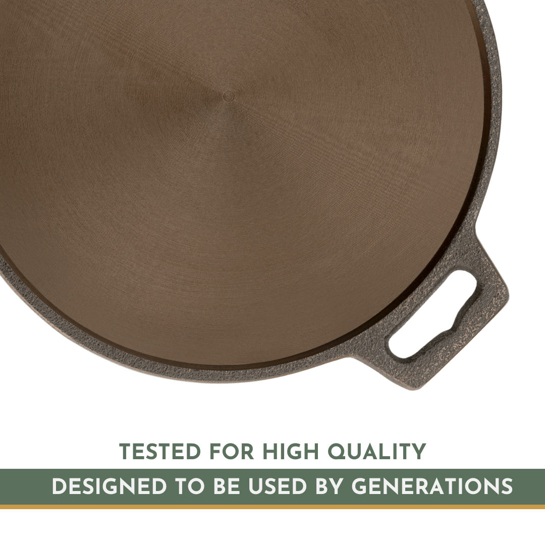 Double Handle Dosa Tawa Satvik Cookware