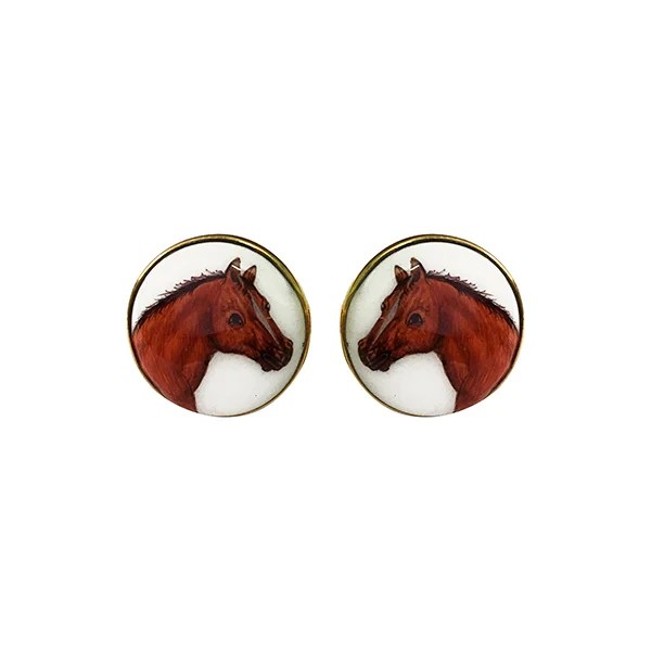 Hand Painted Exotic Animals Cufflinks Collection SatyaJohri