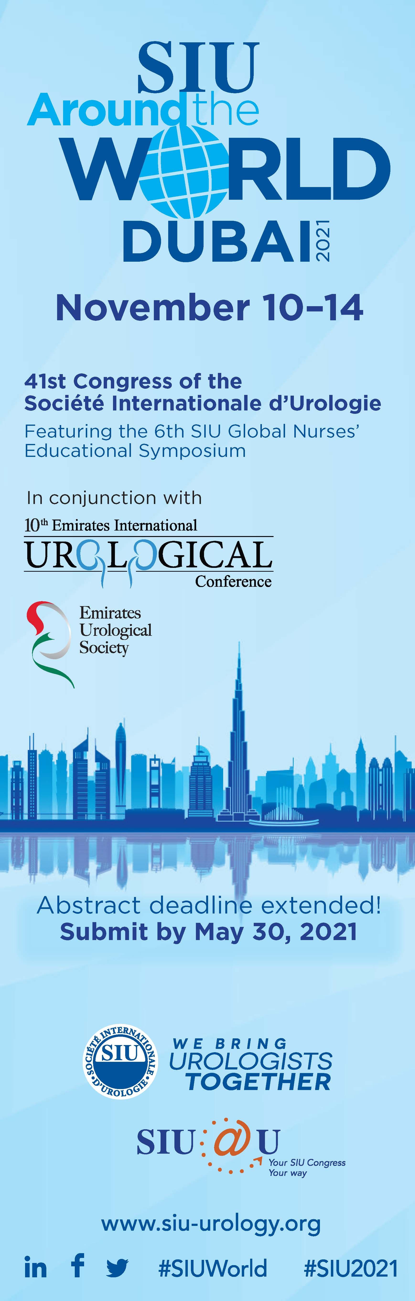 SIU 2021 Registration Open! South African Urological Association