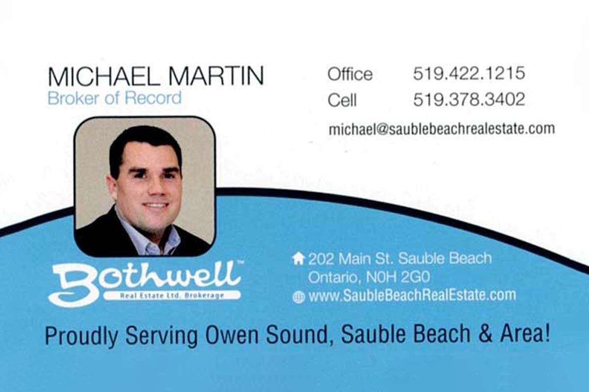 Bothwell Real Estate Ltd. Brokerage Sauble Beach, Ontario
