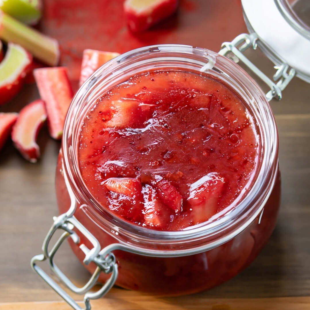 Strawberry Rhubarb Sauce Recipe A Must Try Sauce