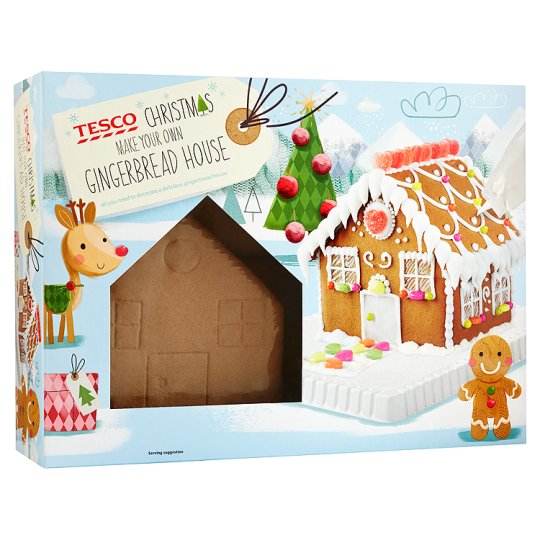 Tesco Gingerbread House making kit Image courtesy of Tesco Ireland