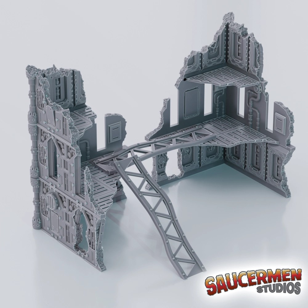 Best 3D Printable Terrain of 2023 Saucermen Studios