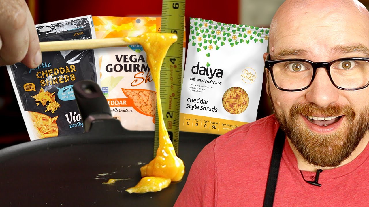 Vegan Cheese Taste Test Picking the BEST Vegan CHEDDAR Saucestache