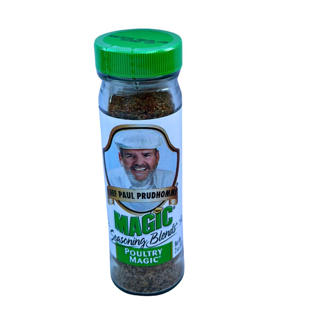 Chef Paul Poultry Magic Seasoning Blend, 2oz Saucey Central