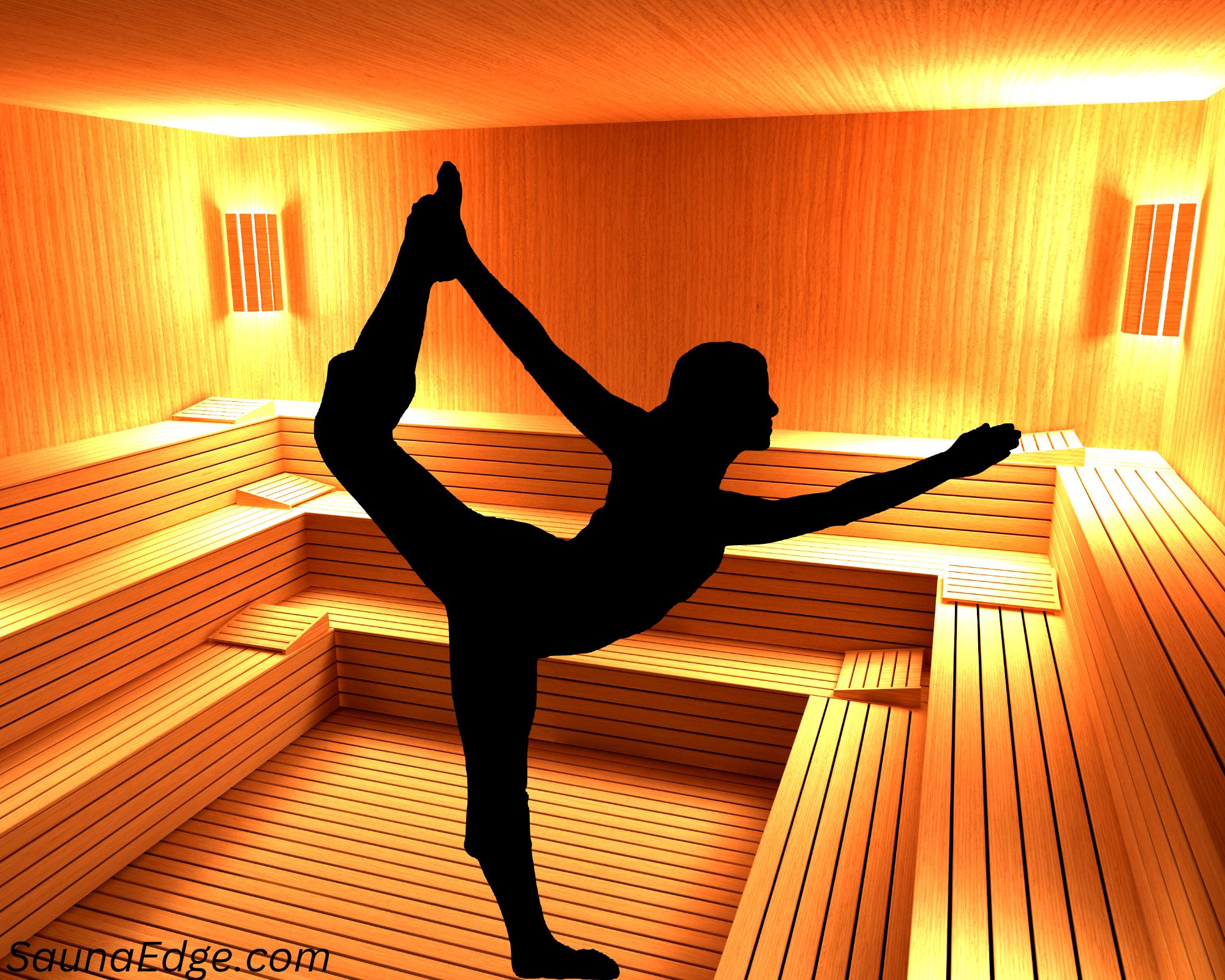 Yoga in the Sauna is it even possible? Sauna Edge