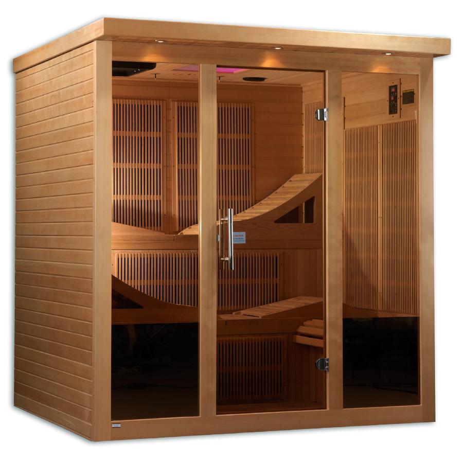 6 Person Infrared Sauna with Recliners Dreamer