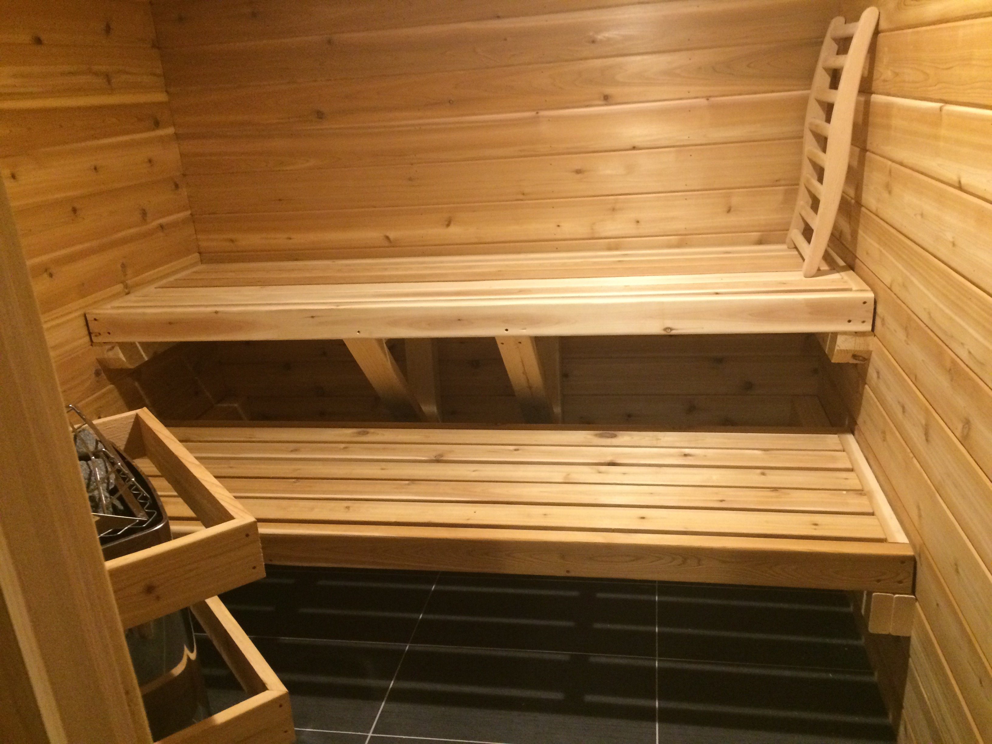 "Get off your butt and let's make some new sauna benches" Saunatimes