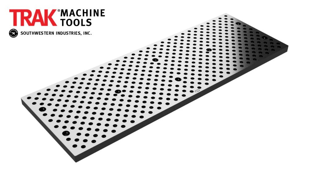 Southwest Industries TRAK Mill Fixture Tooling Plate Saunders Machine