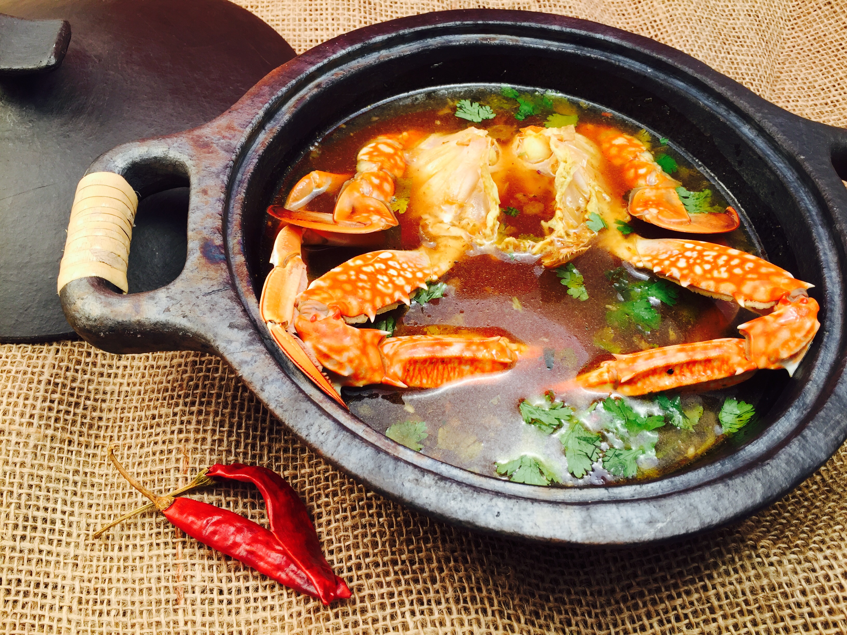 Nandu Rasam Saute Fry N Bake