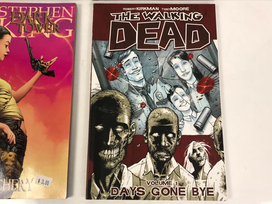 Collection Of (3) Stephen King Graphic Novels Comic Books The Dark
