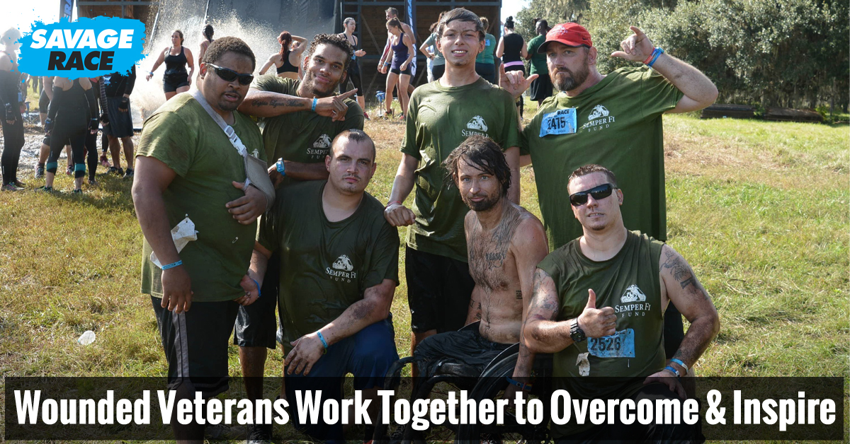 Wounded Veterans Work Together to & Inspire