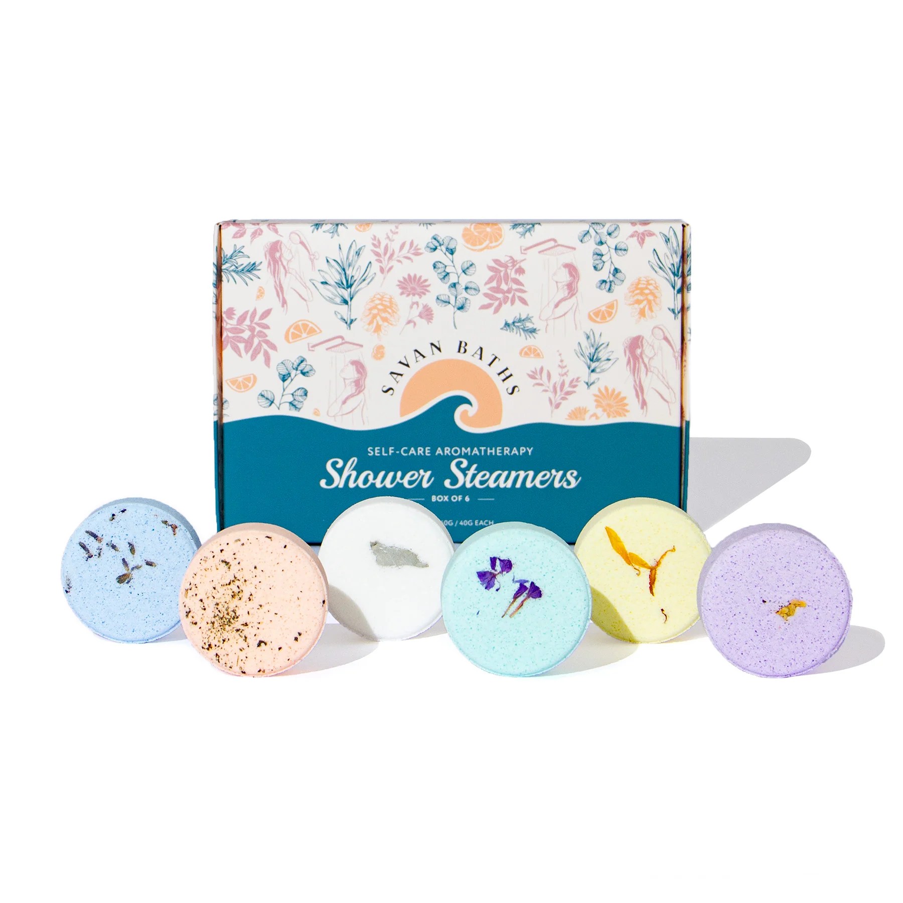 DIVINE Shower Steamers Gift Set Savan Baths