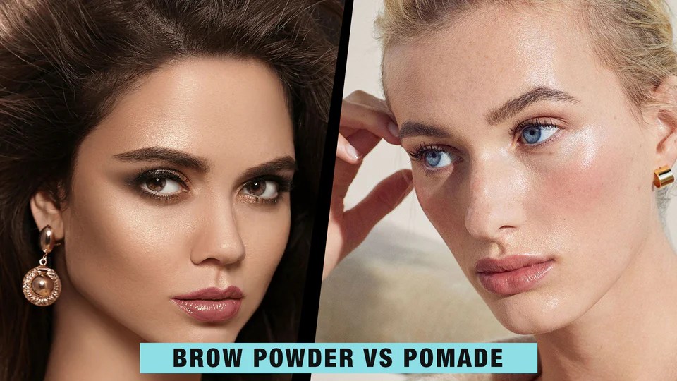 Brow Powder VS Pomade SavarnasMantra
