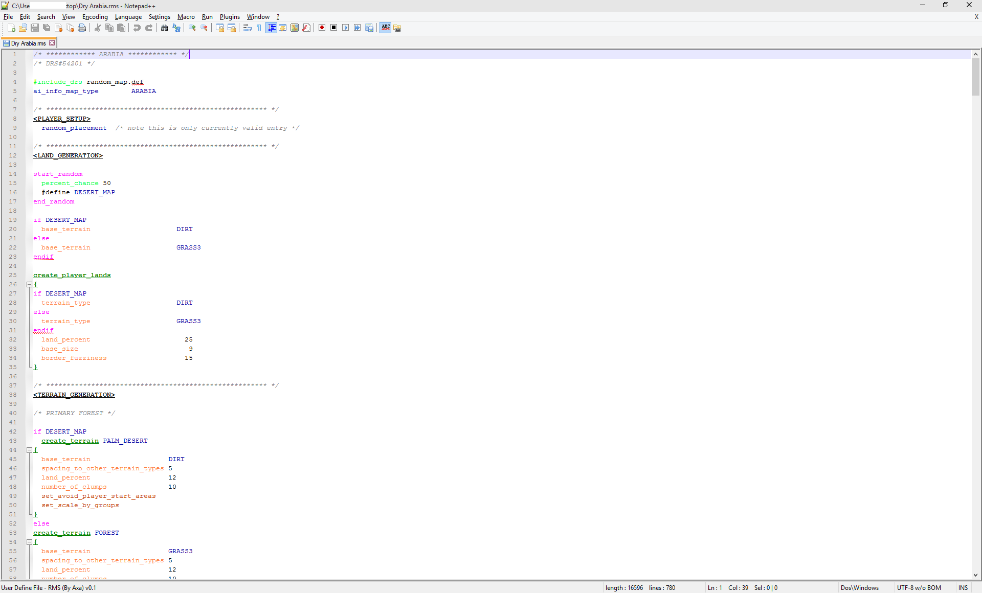 RMS syntax support for Notepad++ (UDL) SAVAS.CO.UK