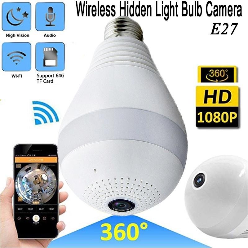 Buy Bulb Camera 1080P Wifi IP Camera Lowest Price Dmark.lk