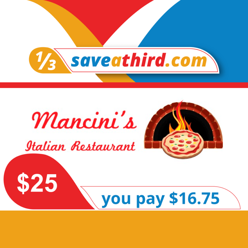 Mancini's Wood Fired Pizza Market Street Lewisburg Save A Third