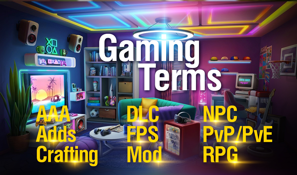 All the Basic Gaming Terms You Need to Know