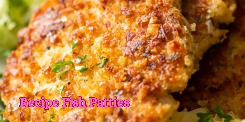 Delicious Fish Patties Recipe Homemade Seafood Patty