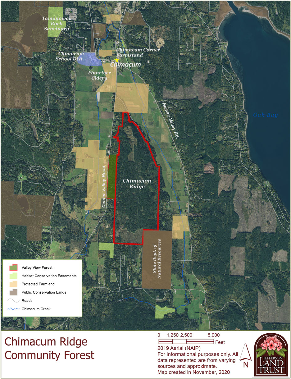 Chimacum Ridge Community Forest Strategic Vision Framework Jefferson