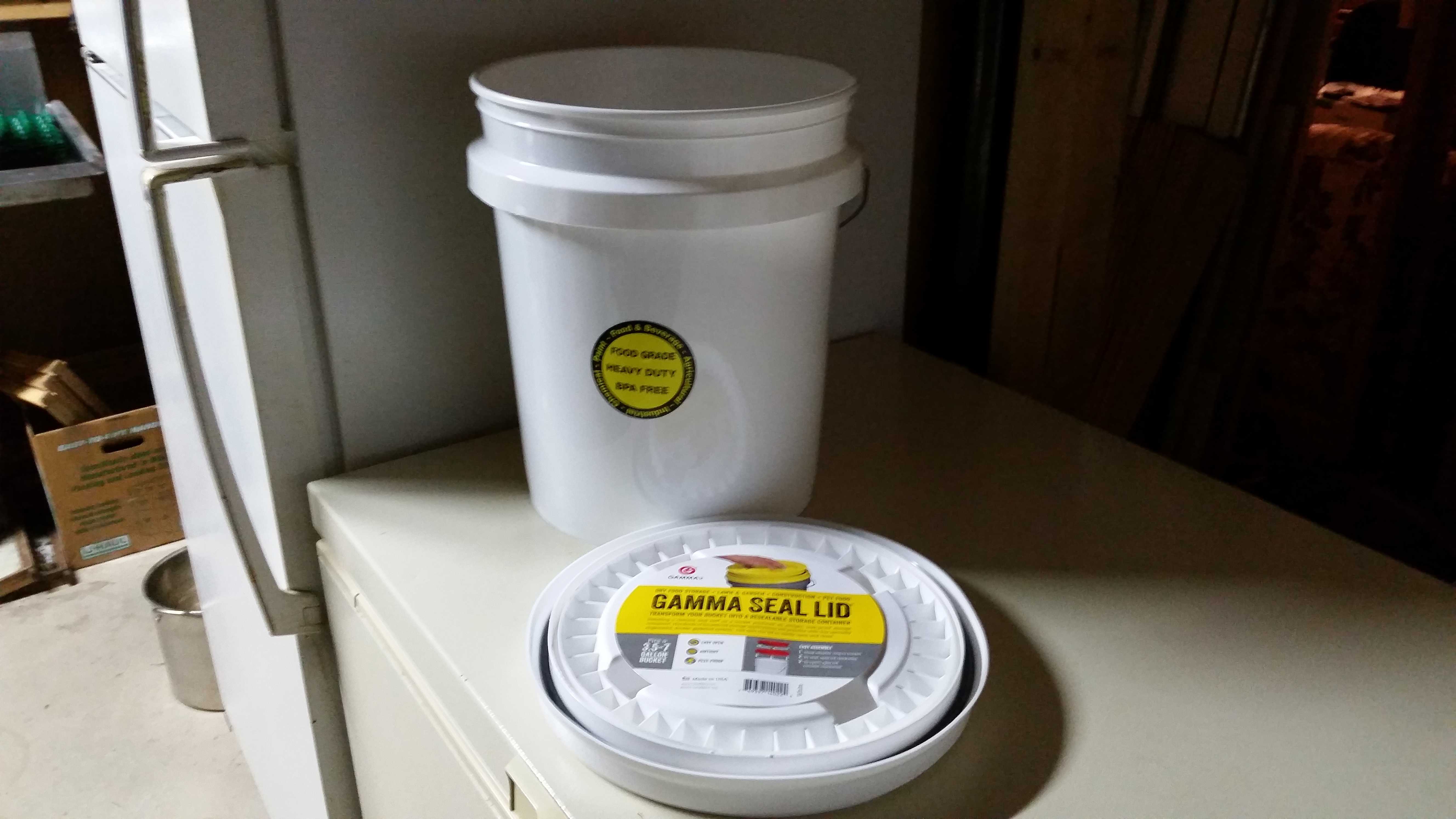 Food Grade Buckets and Lids Check Lowes Save Our Skills