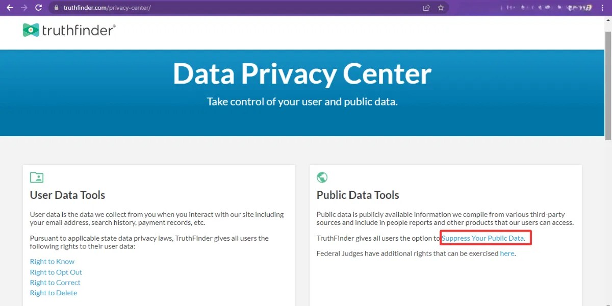 How to Remove Your Information From Truthfinder Path to Privacy