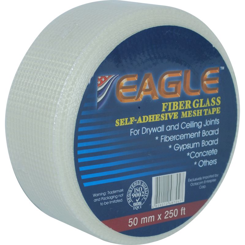 EAGLE FIBERGLASS MESH TAPE 50MMX250FT. (14 ROLLS / BOX) Savers Depot