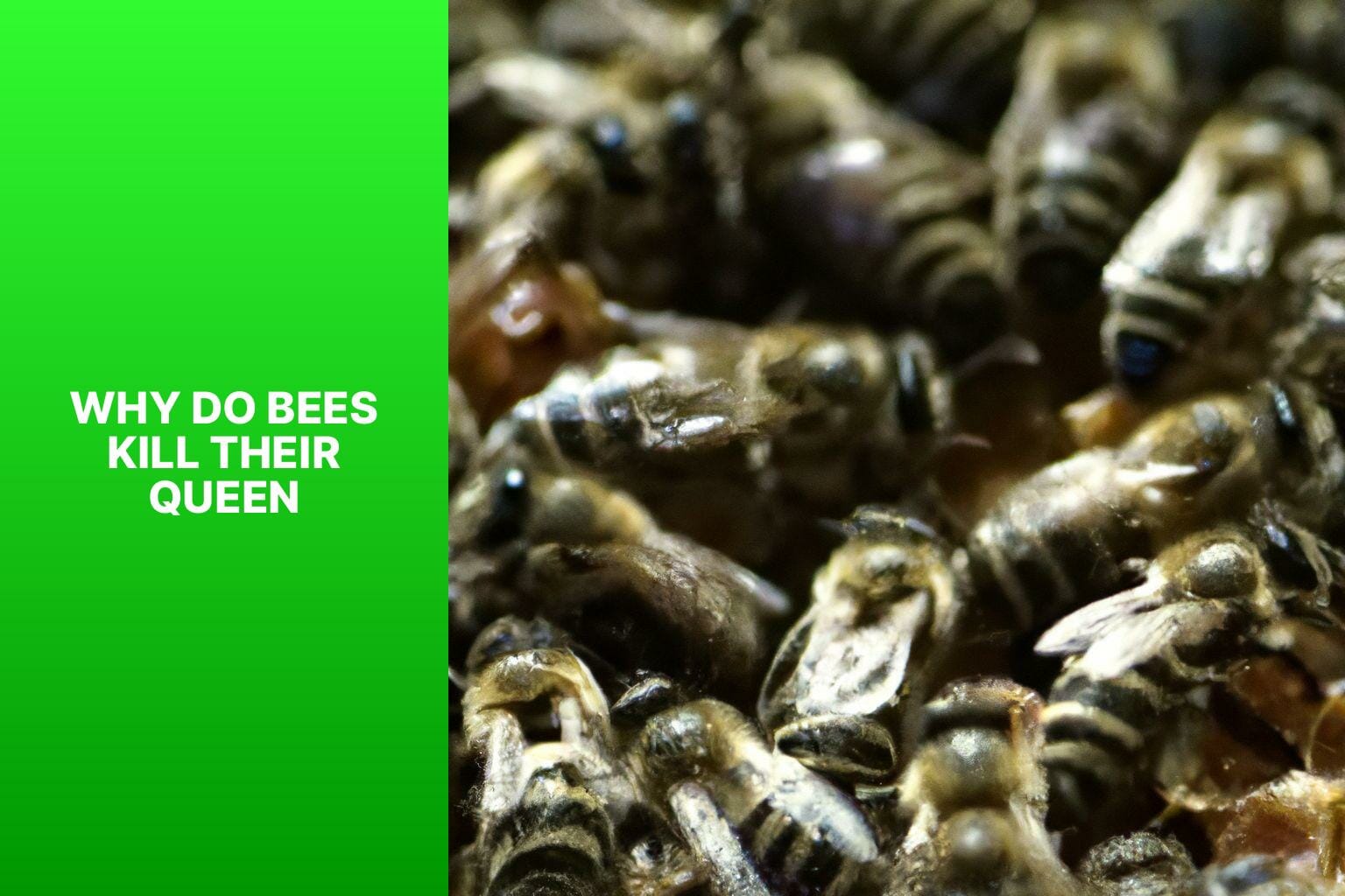 Why Do Bees Kill Their Queen?