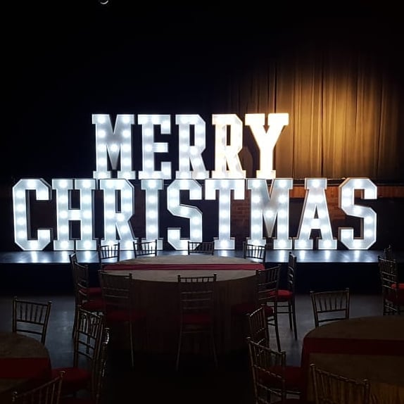 Light Up Letter Hire London Save the Date Save the Date