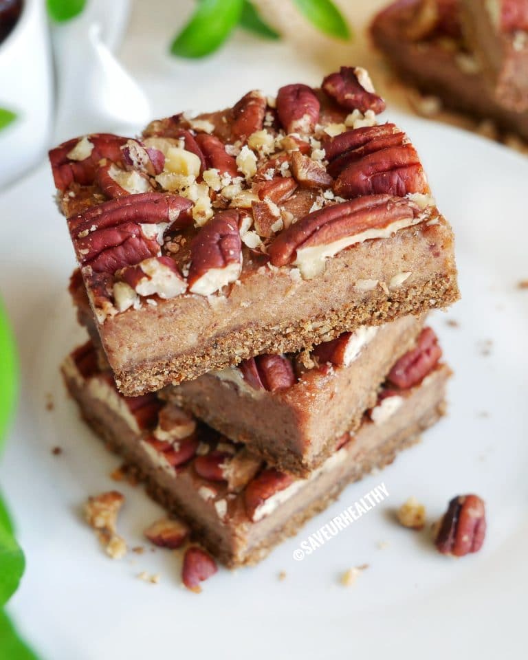 TARTE AUX NOIX DE PECAN ET SON CARAMEL DE DATTES ( sans gluten, sans