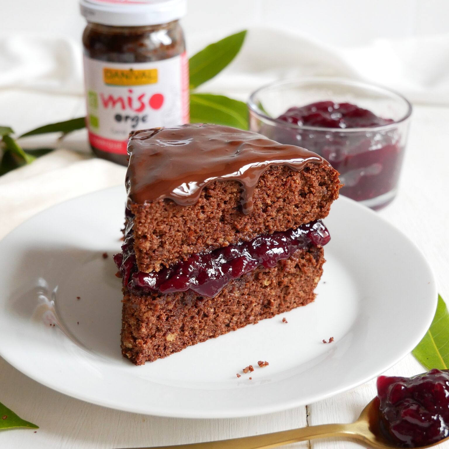 Gâteau poudre d'amande chocolat sans farine saveurhealthy