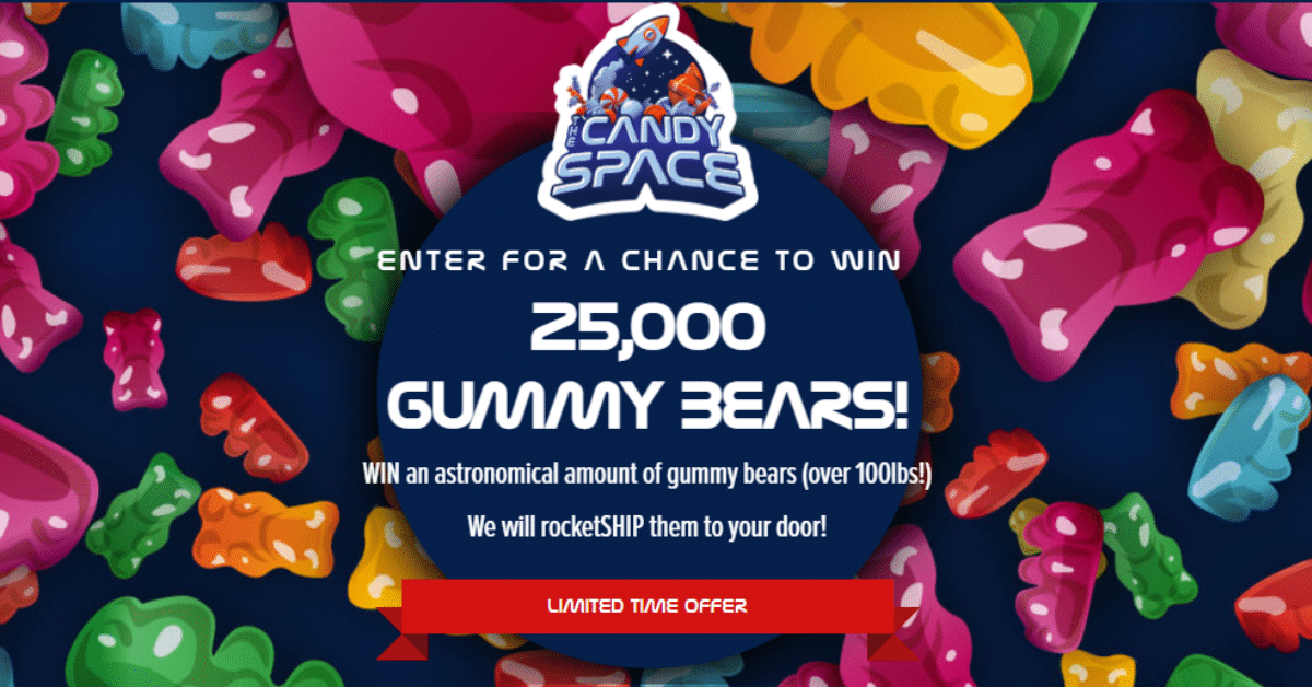 Participate & Win 25,000 Gummy Bears Savewall