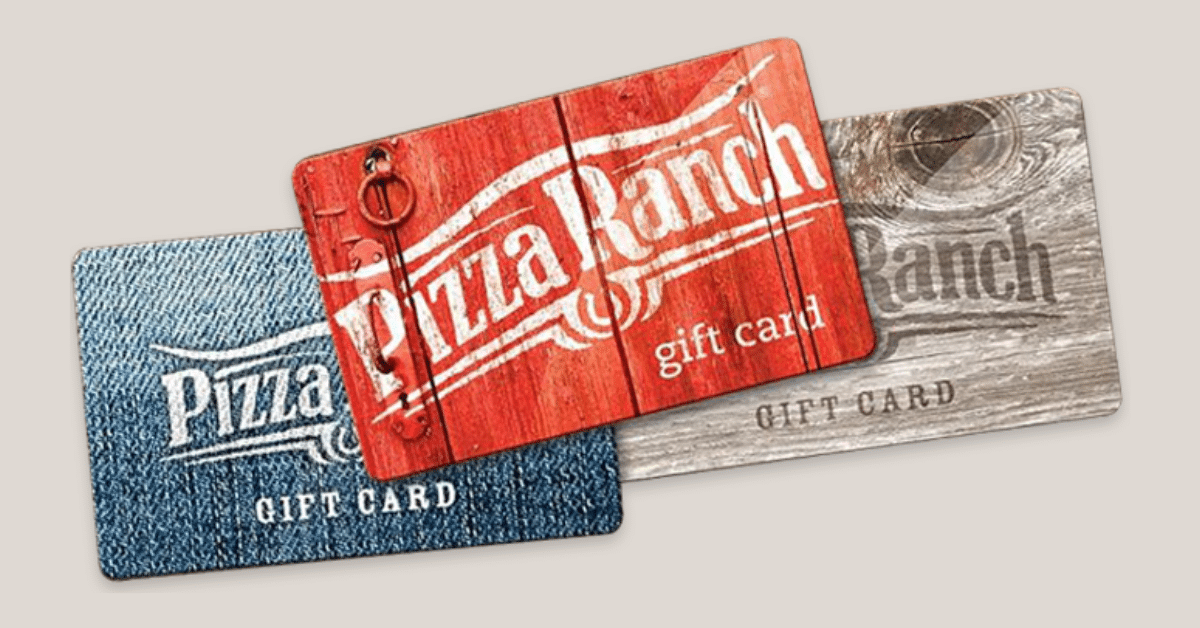 Win 1 Of 625 Pizza Ranch Gift Cards Savewall