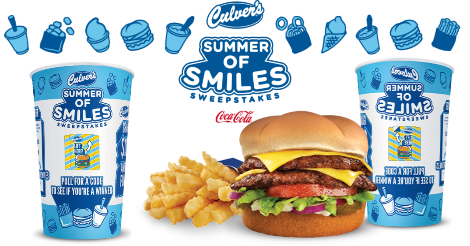 Participate & Win Culver's Gift Cards And Other Prizes (793 WINNERS