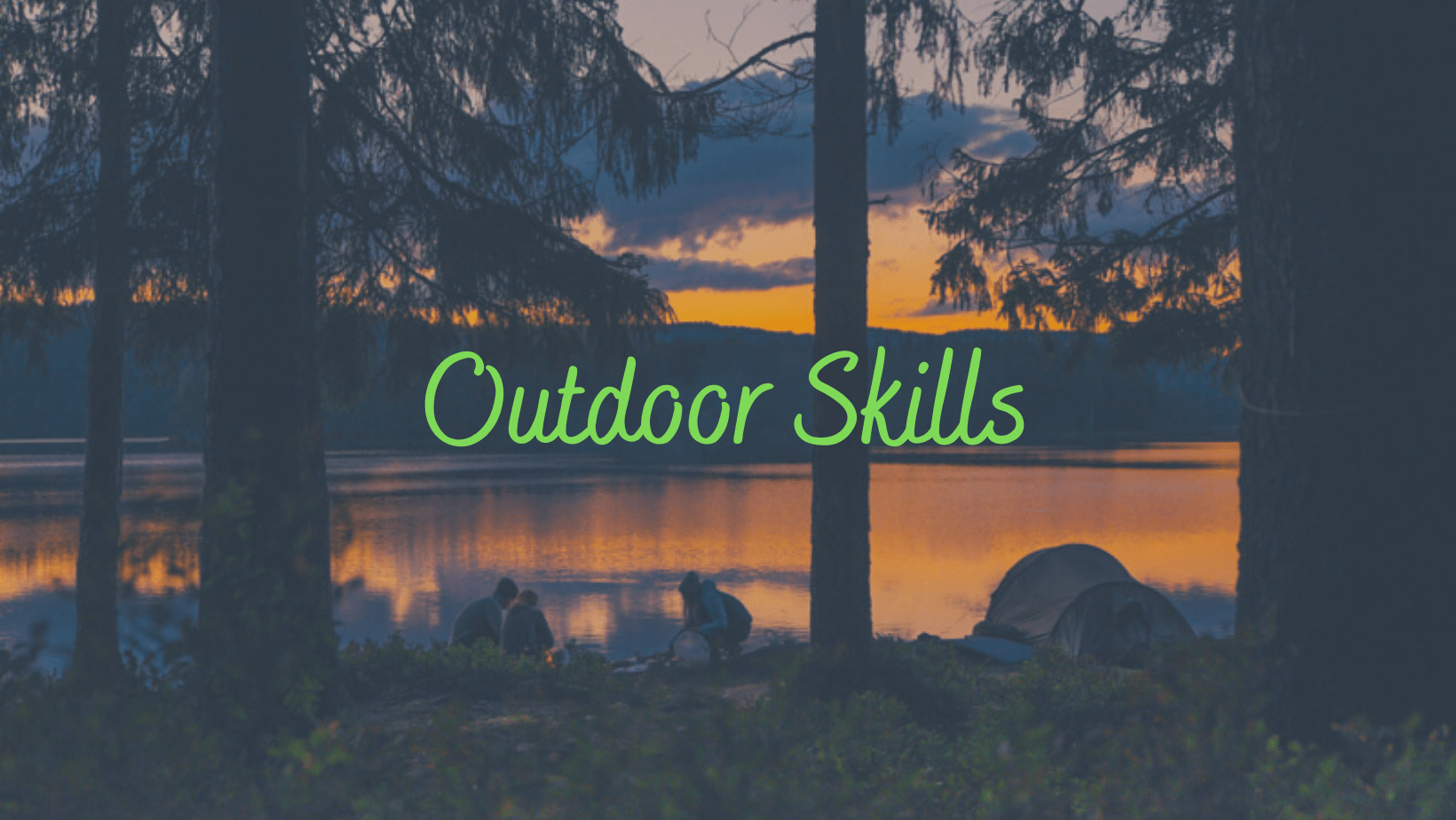 2021 Outdoor Skills Articles > Save Yourself Academy