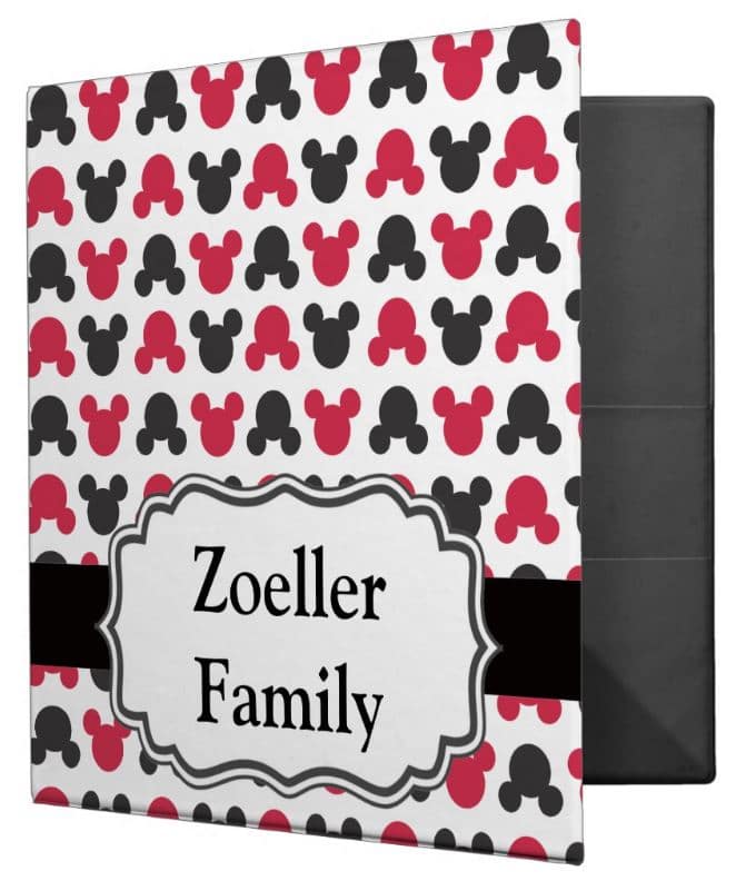 How to Make a Disney Family Vacation Planner + FREE Printables