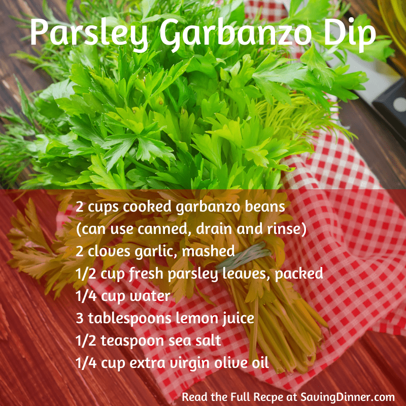 Parsley Not Just Another Pretty Decoration Saving Dinner