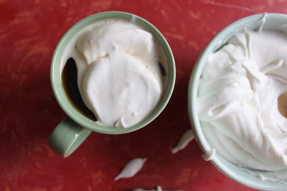 Paleo Cocoa and Coconut Whipped Cream Saving Dinner