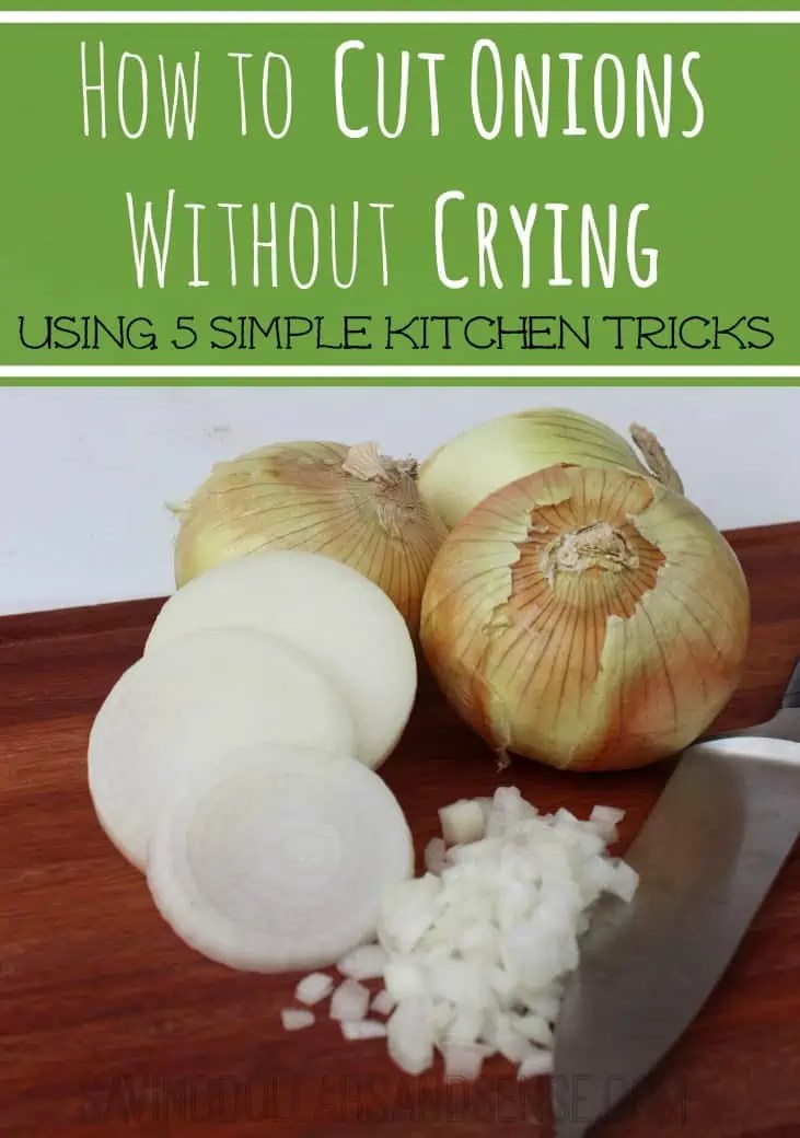How to Cut Onions Without Crying Saving Dollars and Sense