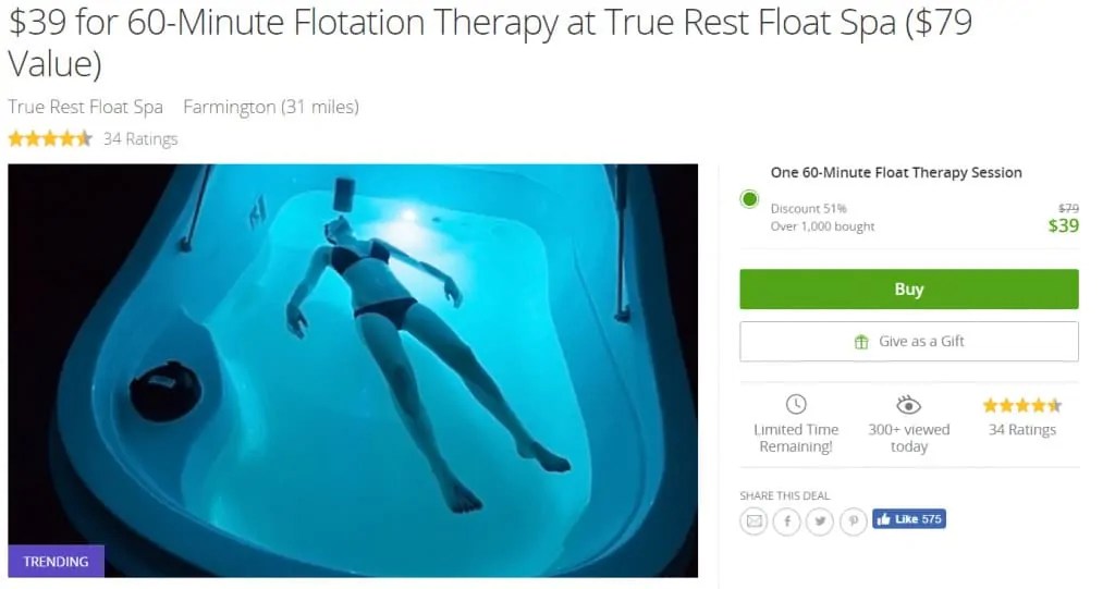 My Completely Honest Float Tank Review Saving Dollars and Sense